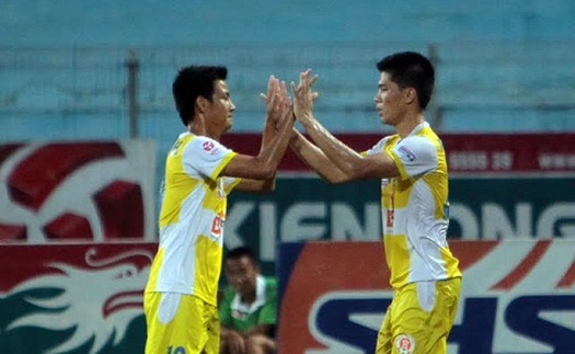 Vòng 10 giải hạng Nhất QG Kienlongbank 2015: Hà Nội đến gần V-League